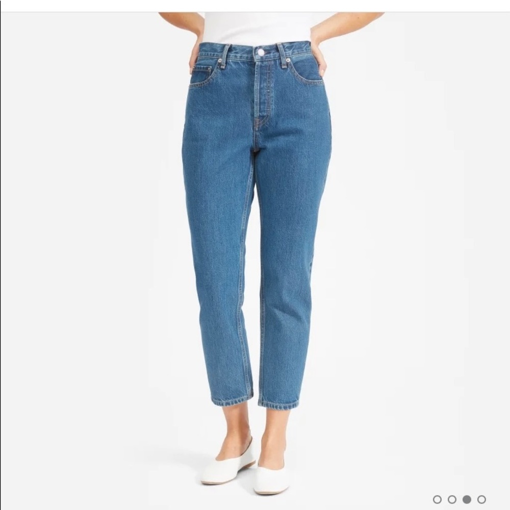 Everlane - The ’90s Cheeky Jean - 27 Ankle - Medium Blue